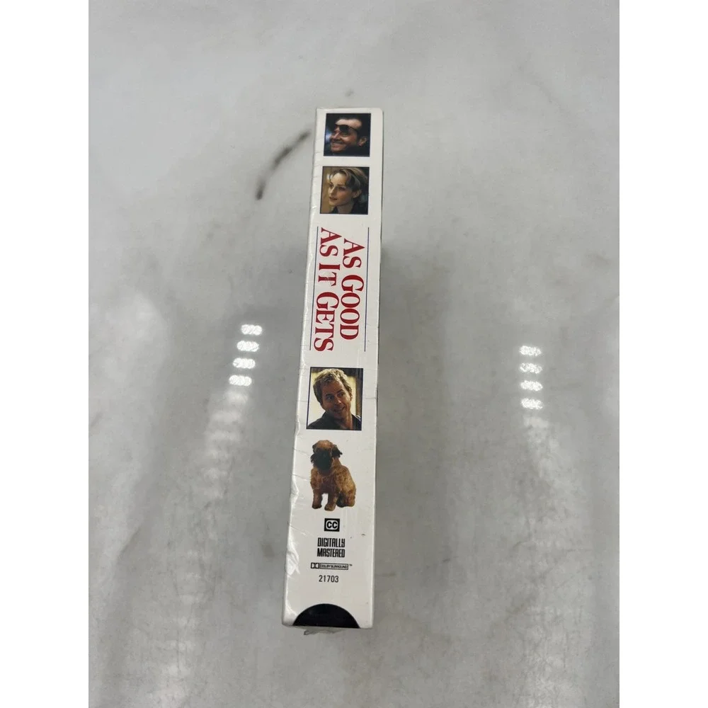 Vintage As Good As It Gets VHS New Sealed 1997 Comedy Jack Nicholson Helen Hunt
